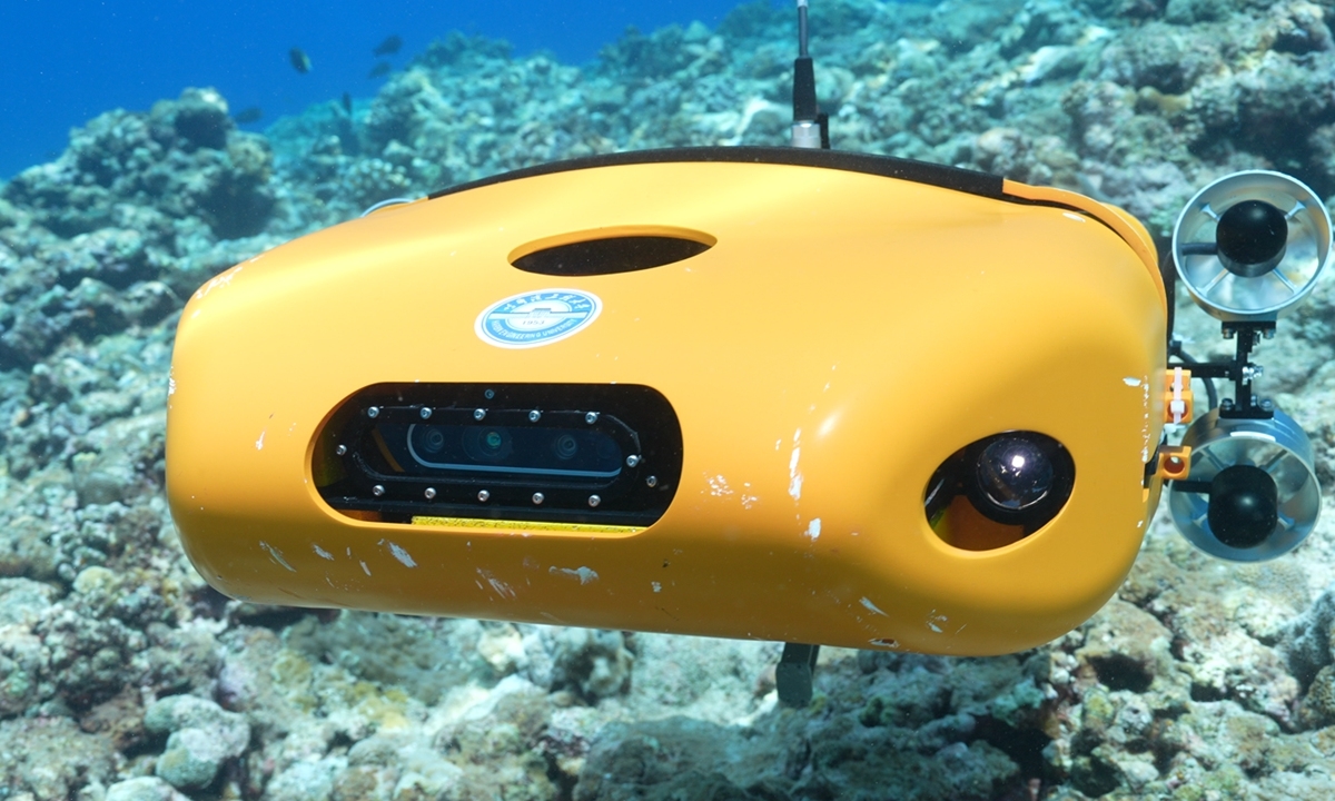 Trung Quốc phát triển robot có khả năng cơ động trên địa hình đáy biển phức tạp